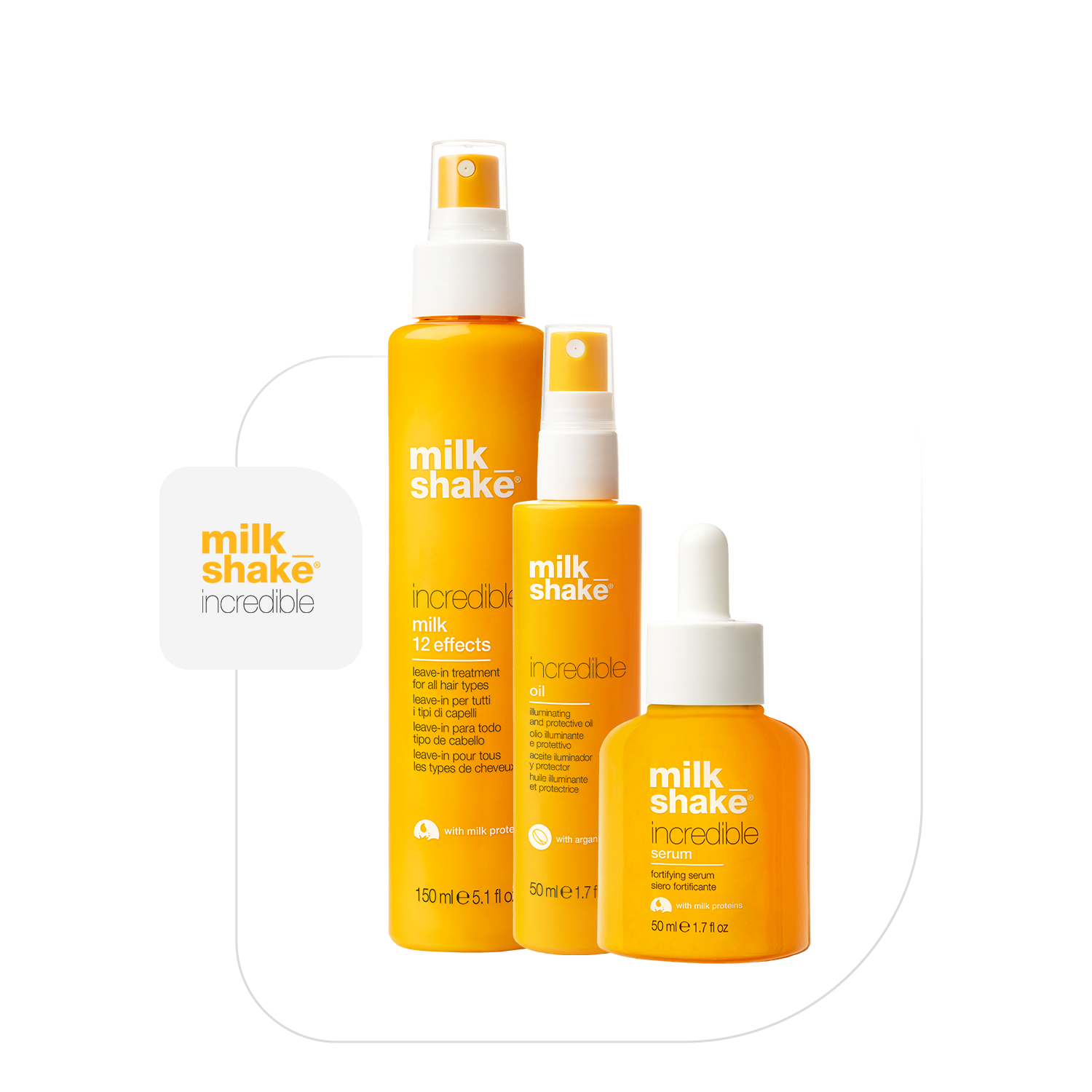 milk_shake® Incredible Hair Routine
